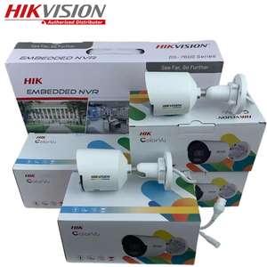 Caméra réseau bullet de sécurité Hikvision Value DS-2CD1047G2-L(UF) <span class=keywords><strong>4</strong></span> MP ColorVu MD 2.0 avec microphone intégré, audio en temps réel - Product Image 1