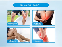 CSI Réutilisable Flexible Elasto Chaud Froid Compresse Médical Soulagement De La Douleur Jambe Gel Élastique Gel Glace Manches
