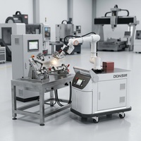Robot de soudage collaboratif intelligent DONSIN, machine de soudage laser 3kW haute efficacité, fabrication de métal en acier inoxydable, AC380V