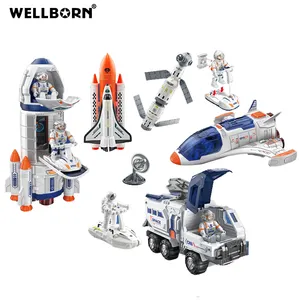 Космические игрушки ракетные игрушки Космический Шаттл с фигуркой астронавта и космическим кораблем для детей