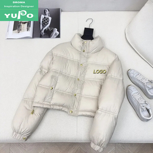 Droma giacche da donna di qualità migliore per l'inverno a maniche lunghe semplice design di lusso vendita calda alla moda piumino di fascia alta - Product Image 6