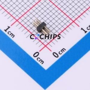 ZX-PZ1.0-2-2PZZ Pin Header Through hole Component (THT),P=1mm Connector 2x2P 1mm 1mm Pin Header - Product Image 2