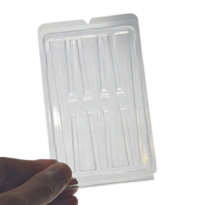 Estuche para Cigarrillos a Prueba de Olores con 5 Compartimentos, Bandeja Transparente de Plástico con Cierre a Presión, Compatible con 4 1/4 X 2 1/2 X 3/4 - Product Image 3