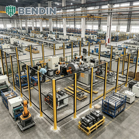 Valla de Seguridad para Robots de Alta Velocidad para Protección de Máquinas y Operaciones Rápidas de Robots Industriales con Sistemas de Protección de Seguridad Mejorados