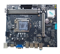 Nouvelle vente flash, carte mère de bureau JS H61M-K, 2e/3e génération, M-ATX, chipset Intel H61, LGA1155, SATA, M.2, double emplacement DDR3 RAM pour PC