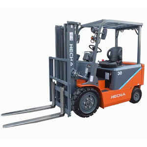 Transpaleta eléctrica de 2 toneladas y <span class=keywords><strong>3000</strong></span> <span class=keywords><strong>kg</strong></span> con batería de litio, precio de carretilla elevadora eléctrica, carretilla elevadora de 3 toneladas - Product Image 1