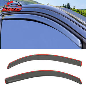 For Toyota Tacoma 16-23 Access Cab Window Visors In Channel <b>Rain</b> Sun <b>Deflectors</b> - Product Image 1
