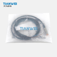 Capteur de proximité inductif en laiton IFM IF5188 M12, 2 mm, PNP NO, 10-36 VDC, câble de 2 m, IP67
