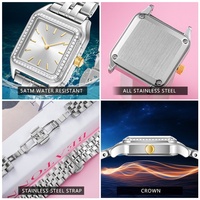 Montre-bracelet analogique de luxe unisexe de haute qualité ODM avec logo et nom personnalisés du client