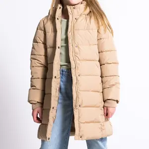 Cappotto trapuntato imbottito in cotone autunno inverno caldo spesso piumini per bambini per bambini