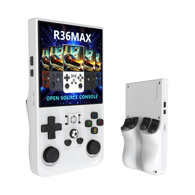 R36 Max 64gb 128gb Hand Held Arcade Gaming Players Tv Classic Portable 4 Inch Handheld Retro Game Console Support 30+ Simulator