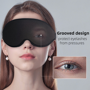 Masque de Sommeil 3D Personnalisable Marque Privée Couvre-Yeux en Mousse à Mémoire de Forme Élastique Réglable Imprimé <span class=keywords><strong>Cernes</strong></span> Voyage avec les Yeux Bandés - Product Image 4
