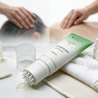 Tube cosmétique vide en PE de haute qualité avec brosse, couleur et taille personnalisables