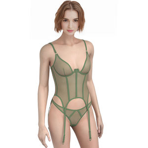 Nouveau Body sexy en dentelle pour femmes Ensemble soutien-gorge et culotte confortables à la mode - Product Image 5