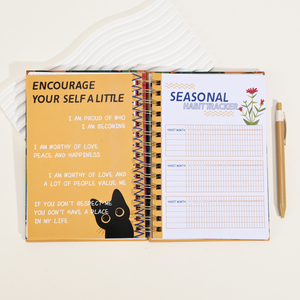 Agenda Personalizada al por Mayor con Impresión a Todo Color, Encuadernación en Espiral, Lista de Tareas Diarias, Planificador Semanal 2027 - Product Image 2