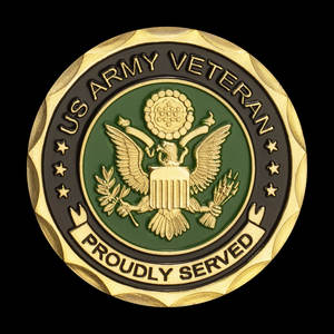 Hadiah koin tantangan peringatan untuk apresiasi, lamaran Veteran emas - Product Image 6