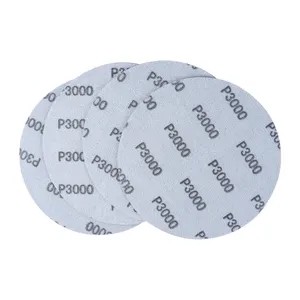 Disco de lijado de espuma de grano 3000 5000 Hookit Trizacts al por mayor, discos de disco abrasivo, papel de lija, esponja de lija