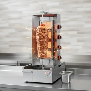 Équipement de cuisine commercial automatique à gaz vertical 4 brûleurs Doner <span class=keywords><strong>Kebab</strong></span> Maker Shawarma Snack <span class=keywords><strong>Machine</strong></span> <span class=keywords><strong>Prix</strong></span> d'usine - Product Image 3