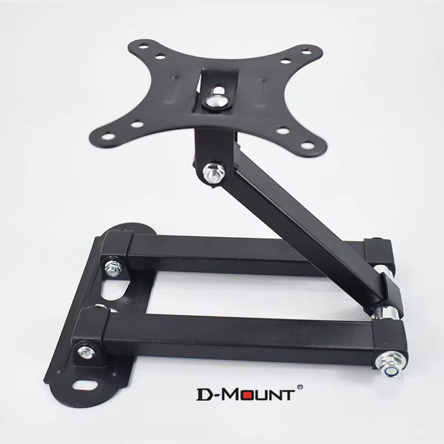 LCD-12T metal 10"24"30" 3 ARM fold tilt swivel LCD LED PLASMA tv wall bracket mount stand hang tv on wall holder