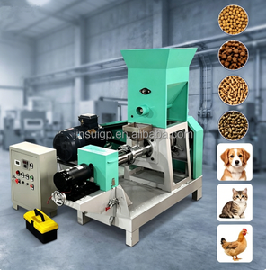 Machine de fabrication d'aliments pour animaux de compagnie (chats, chiens) 100-500 kg, extrudeuse de granulés flottants pour aliments pour poissons - Product Image 4