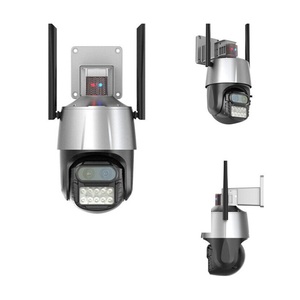 Icsee 4.5นิ้วเลนส์คู่ Full HD 360องศา8X ไฮบริดซูมแบบไร้สาย8MP รองรับเครือข่าย WiFi AP Hotspot กล้อง PTZ 4K - Product Image 4