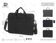 Borsa a tracolla per laptop in microfibra e pelle sintetica MH13022, custodia da viaggio per affari - Product Image 1