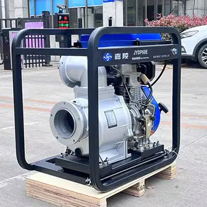 Áp lực cao xăng máy bơm nước Powered by H Onda 6.5HP 4 inch DIESEL Máy bơm nước thủy lợi Máy bơm nước cho nông nghiệp