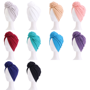 Turbante trenzado con estampado africano para mujer, turbante con nudo, bufanda, accesorios para el cabello - Product Image 6