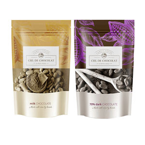 カスタム印刷された水分-プルーフスタンドアップポーチジップロックコーヒー包装袋食品用 - Product Image 1