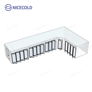 ตู้เย็นประตูกระจกแบบบิวท์อินสำหรับใช้ในห้องแสดงความเย็นถ้ำเบียร์ - Product Image 5