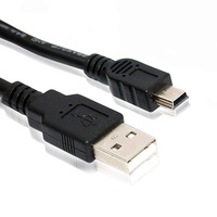 Câble DFX USB 2.0 A mâle vers Mini 5P 1,5 m, câble de synchronisation de données haute vitesse 480 Mbps pour scanner et navigateur GPS