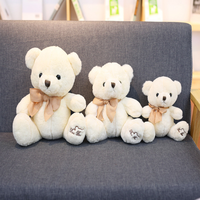 Promotion ours en peluche peluche poupée fabricant personnalisé amour ours en peluche saint valentin musique émettant de la lumière câlin coeur ours