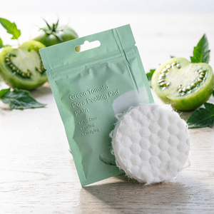 Almohadillas Exfoliantes de Tomate Verde, 8 Unidades, Fórmula K-Beauty Simple, Para Todo Tipo de Piel - Product Image 1