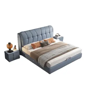 Modernes Luxus Queen King Size Bett Einzel King Storage Betten