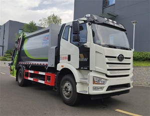Camion de marque 4x2 8-15CBM à chargement arrière, compacteur de déchets, camion de collecte des ordures pour la ville - Product Image 1