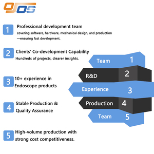 Hochwertiges OJOS USB ENT Endoskop 720P Einweg-Bronchoskop für Pferde-Atemwegsintubation - Product Image 6