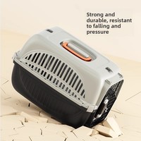 Sac de transport durable et résistant aux chocs pour animaux de compagnie (chats et chiens), approuvé par les compagnies aériennes pour un transport sécurisé