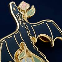 Badges en gros d'usine : Épingles en émail de haute qualité, badges de revers en métal sur mesure motif dragon pour cadeaux de luxe