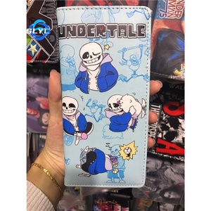 <span class=keywords><strong>เกม</strong></span>อนิเมะรอบตำนานภายใต้กระเป๋าสตางค์ <span class=keywords><strong>Undertale</strong></span> Sans โครงกระดูก PU สั้นชายและหญิงคลิปเปลี่ยน - Product Image 6