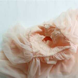 Çocuk Sonbahar Dantel Abiye Uzun Kollu Elbiseler Çocuk Sevimli Prenses Elbiseleri Bebek Kız Elbiseleri - Product Image 5