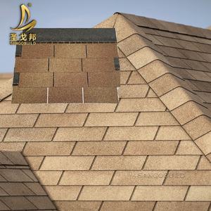 Sangobuild Asphalte Feuille de Toiture Fibre de Verre Asphalte Bardeaux de Toiture <span class=keywords><strong>Rouge</strong></span> Asphalte <span class=keywords><strong>Rouleau</strong></span> de Toiture - Product Image 3