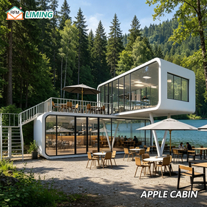 Offre Spéciale – Maison Modulaire Préfabriquée de Luxe Moderne en Forme de Capsule Apple, Personnalisable pour Gîte, Bureau, Hôtel - Product Image 1