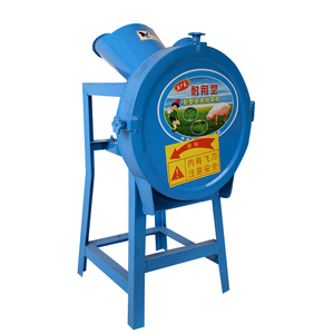 Mini hacheuse à paille portable, hacheuse à paille efficace pour l'alimentation animale, pour le traitement des aliments et l'utilisation à la ferme - Product Image 1