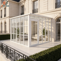 Auvent de véranda manuel en aluminium anti-corrosion, durable, bloquant les UV, protection contre la pluie, pour extérieur, maison, patio