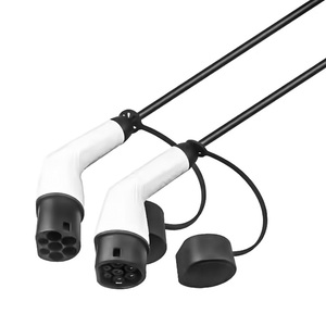 Cable de Extensión para Cargador de Vehículos Eléctricos Tipo 2, T2-T2, Estándar Europeo, Doble Conector Tipo 2 - Product Image 3