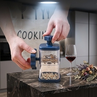 Broyeur manuel portable pour fruits secs et chocolat, moulin multifonction en acier inoxydable pour la cuisine