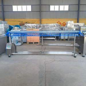 Máquina automática de llenado y enlazado de salchichas al vacío, línea de producción de salchichas para <span class=keywords><strong>hot</strong></span> dogs y frankfurters con sistema de colgado automático - Product Image 1