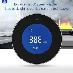 <span class=keywords><strong>Detector</strong></span> de Gás WiFi TUYA com Alarme Sonoro para Uso em Casa e RV Detecta Gases Combustíveis (GNL/GLP/Propano/Metano) - Product Image 5