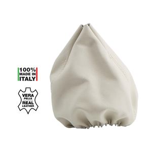 Pomo de Palanca de Cambios Simoni Racing Beige Modelo CU500 Compatible con Fiat 500 con Funda - Product Image 1