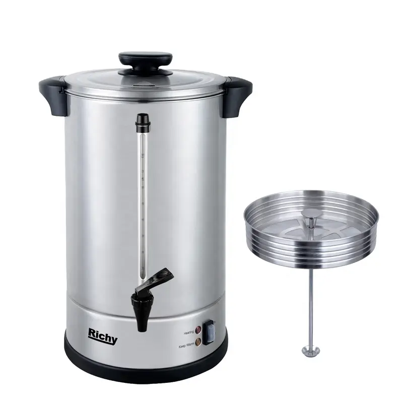 8L Rvs Elektrische Koffiezetapparaat Koffie Catering Urn Maken Koffie Machine